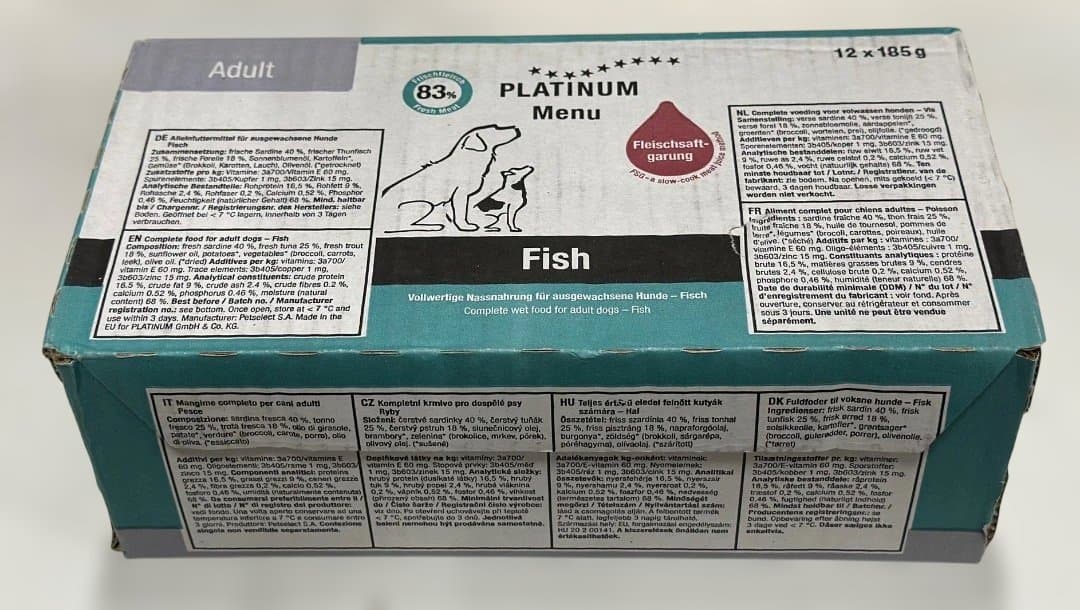 【PLATINUM】ドックフード/ウェット3箱(185gx36コ)