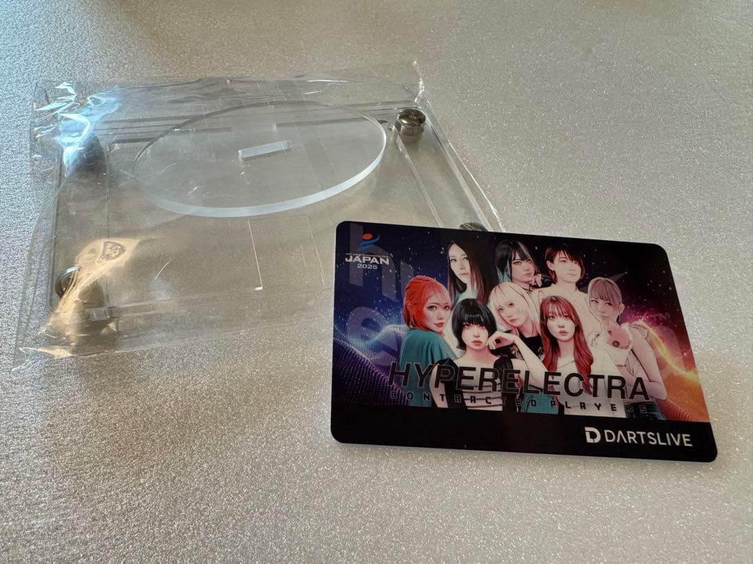 HYPERELECTRA ダーツカード JAPAN 2025