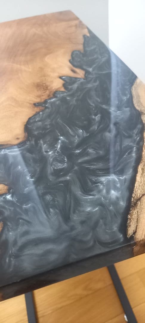 リバーテーブル　レジンテーブル　サイドテーブル