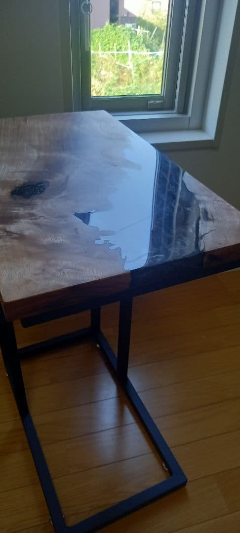 リバーテーブル　レジンテーブル　サイドテーブル