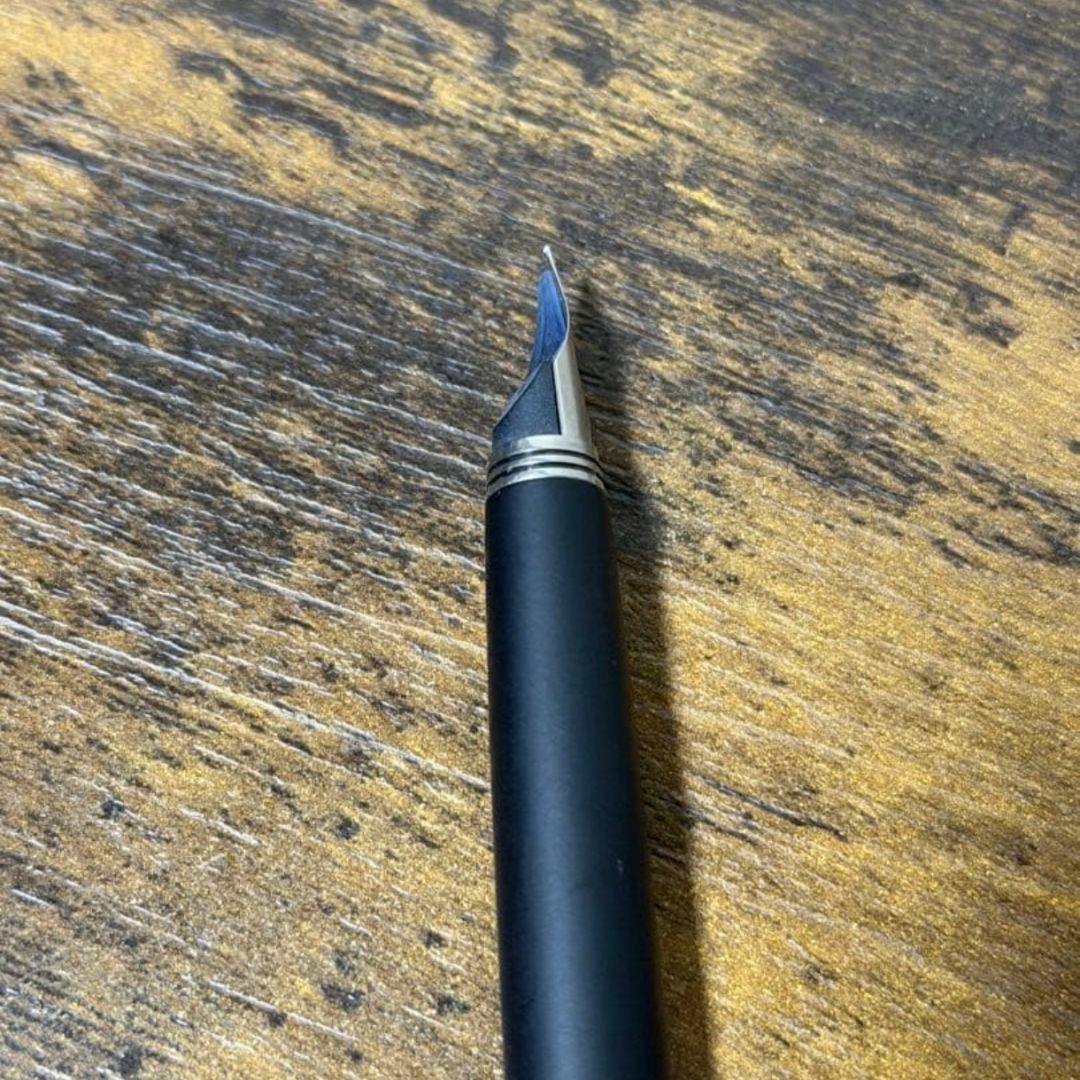 未使用　1975年製　艶消し　マットブラック　ミュー　パイロット　万年筆　中字