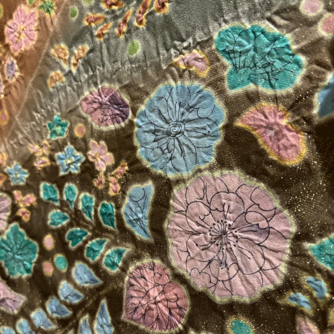 美白　辻ヶ花　金通し　花絞り　染分け　逸品　振袖　フルセット 振り袖