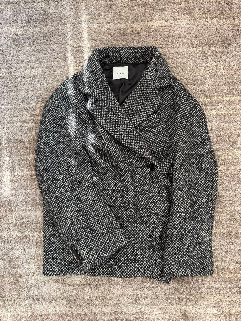 【最安値】　SuzuHirose×CLANE MIXCOLOROVERCOAT