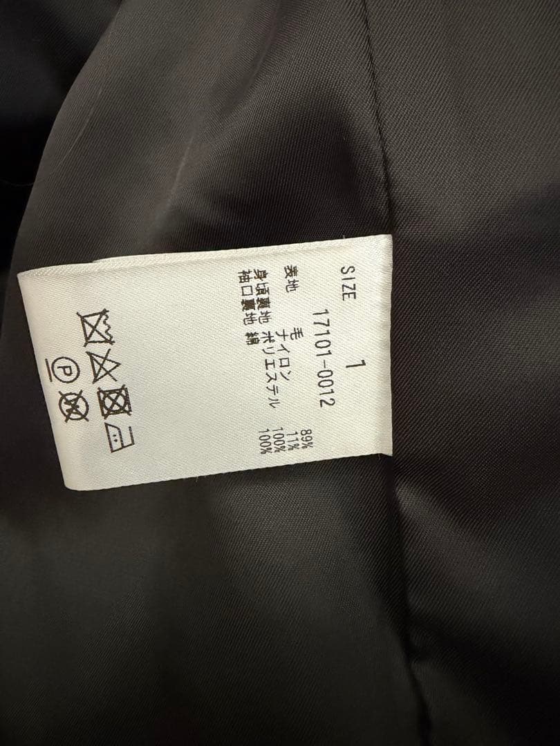 【最安値】　SuzuHirose×CLANE MIXCOLOROVERCOAT