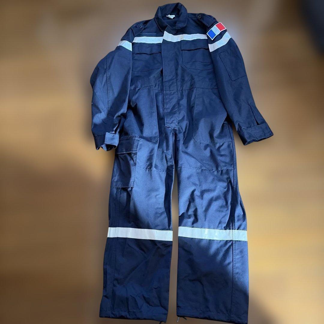 【超貴重・新品】フランス製　女性消防士　つなぎ