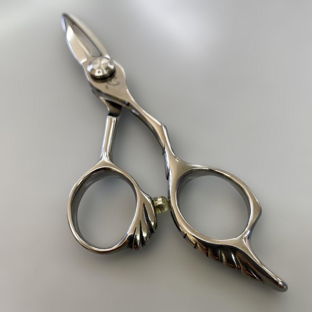 4,5インチシザー スライド ストローク ブラント 新品！美品　理美容 ハサミ