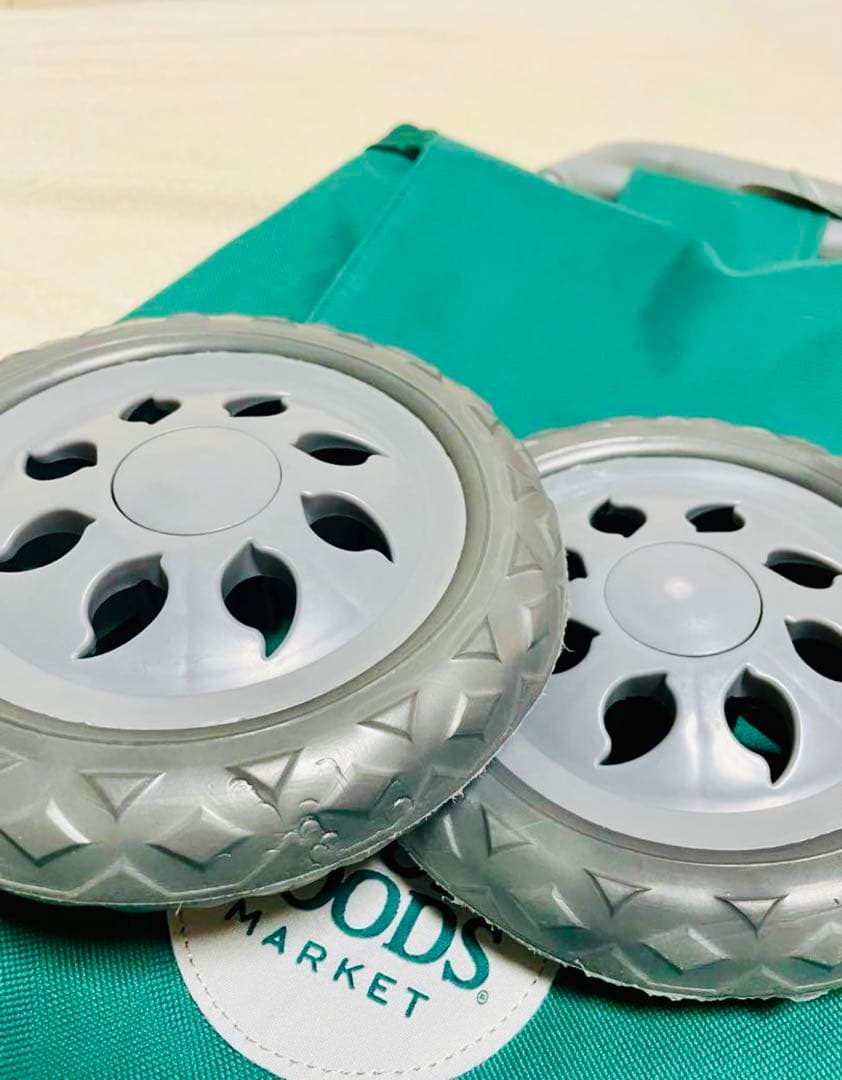 Whole Foods Market キャリーカート トロリーカート　グリーン