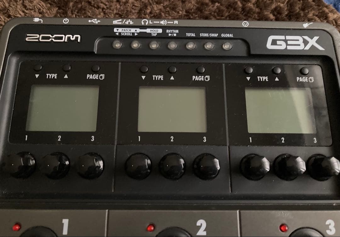 ZOOM G3X ギター マルチエフェクター G3 マルチストンプ　エフェクター