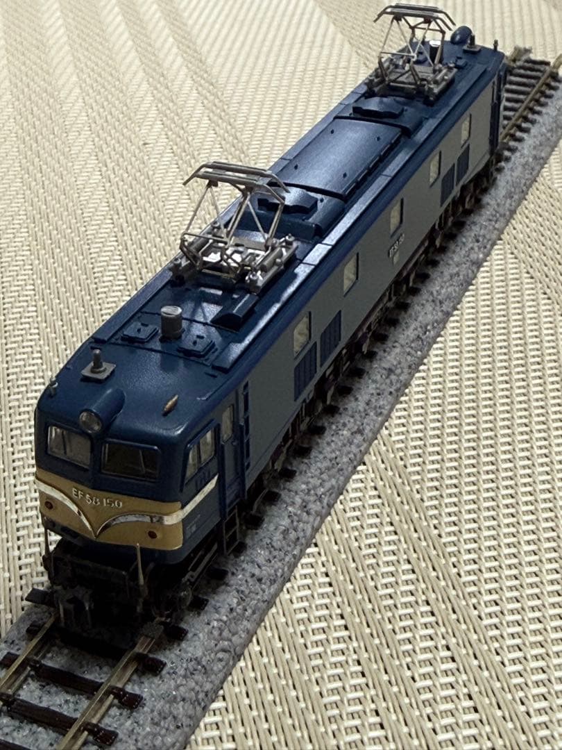 EF58-150 KATO京都店オリジナルと荷物車6両のセット