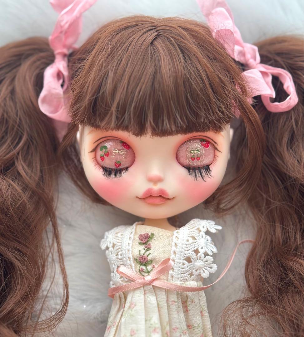 アイシードール　カスタムドール　クリスマス仕様アイ入り