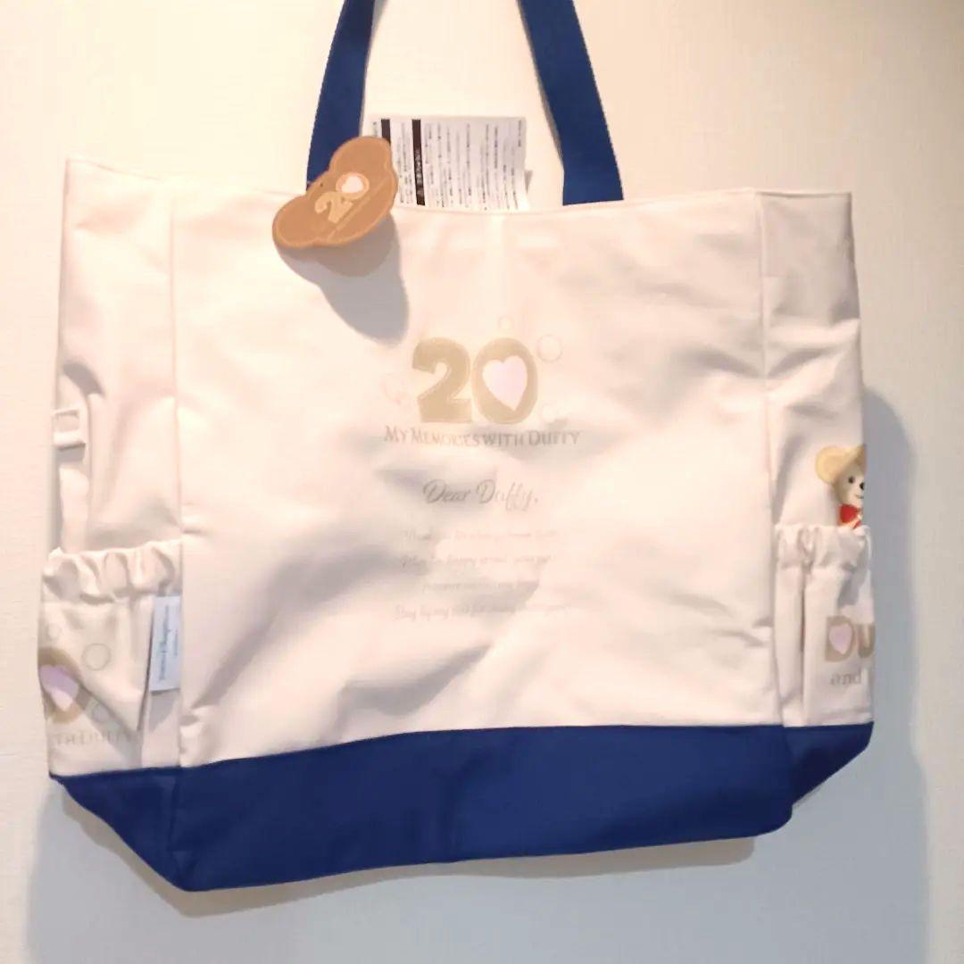 【新品タグ付】販売終了 ダッフィー 20周年 トートバッグ