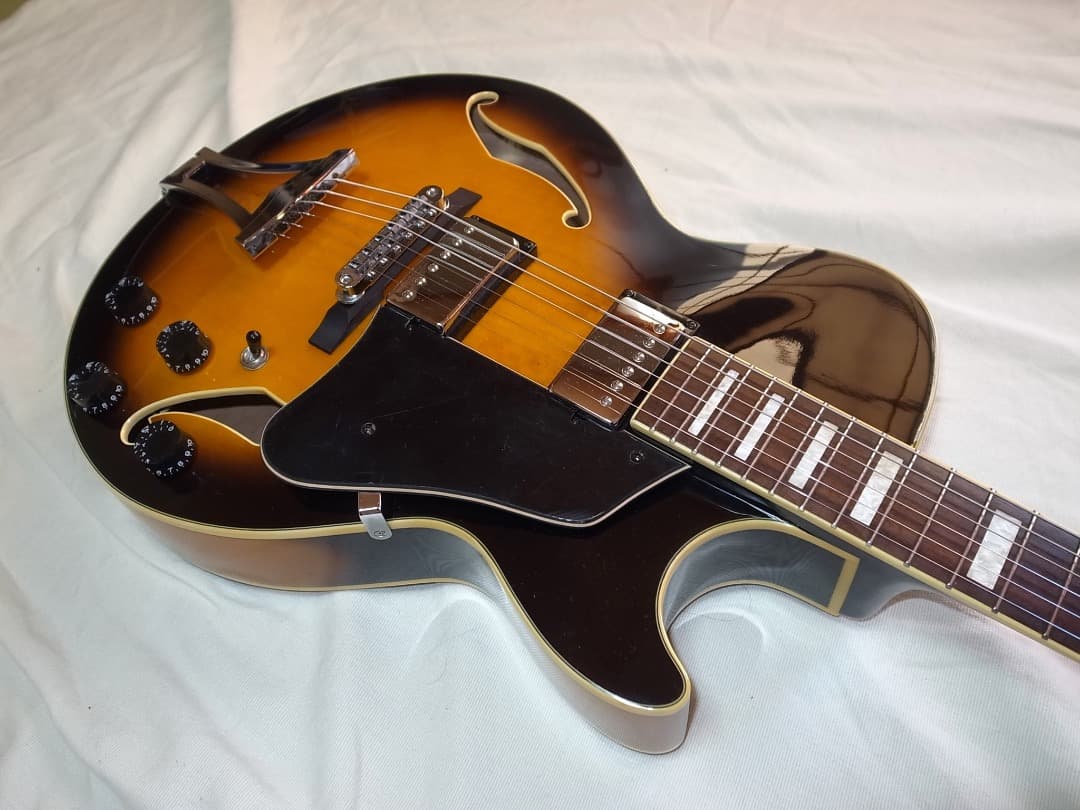 美品　Ibanez AG75 BS　コンパクト　 フルアコ　ほぼ未使用保管品