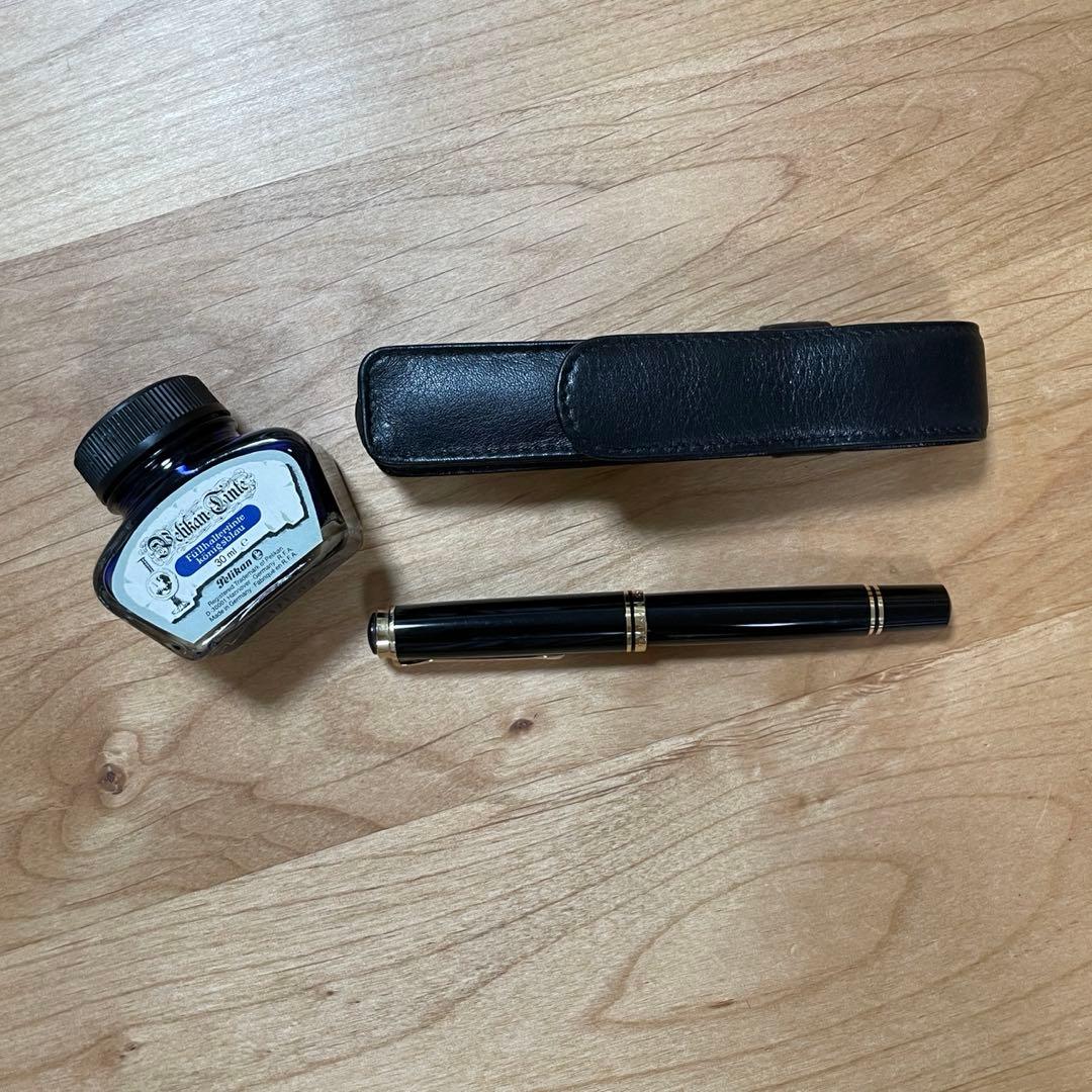 Pelikan 万年筆（ペリカンスーベレーン）とインク