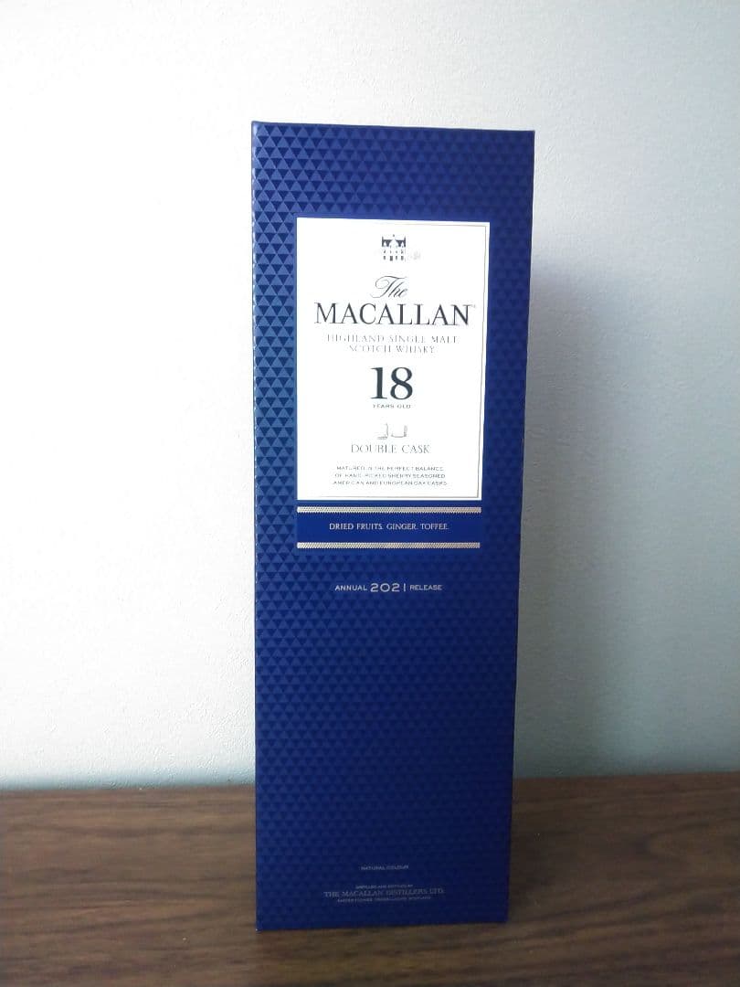 お値下げ【終売】マッカラン18年　ダブルカスク　2021