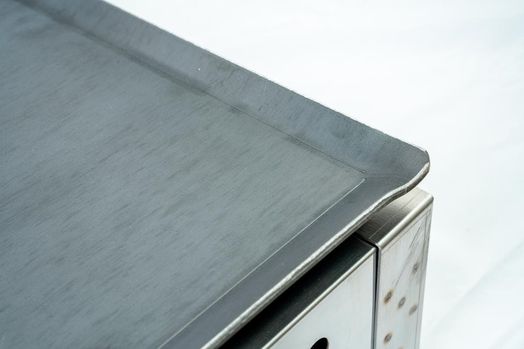 キャンセル品のため特価 持手付 ６ミリ鉄板 LPガス グリドル BBQ イベント