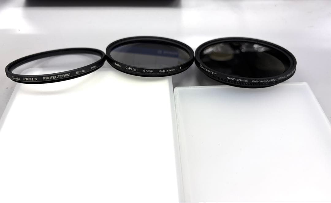 SONY FE 20mm f1.8 単焦点　SEL20F18G フィルター３枚