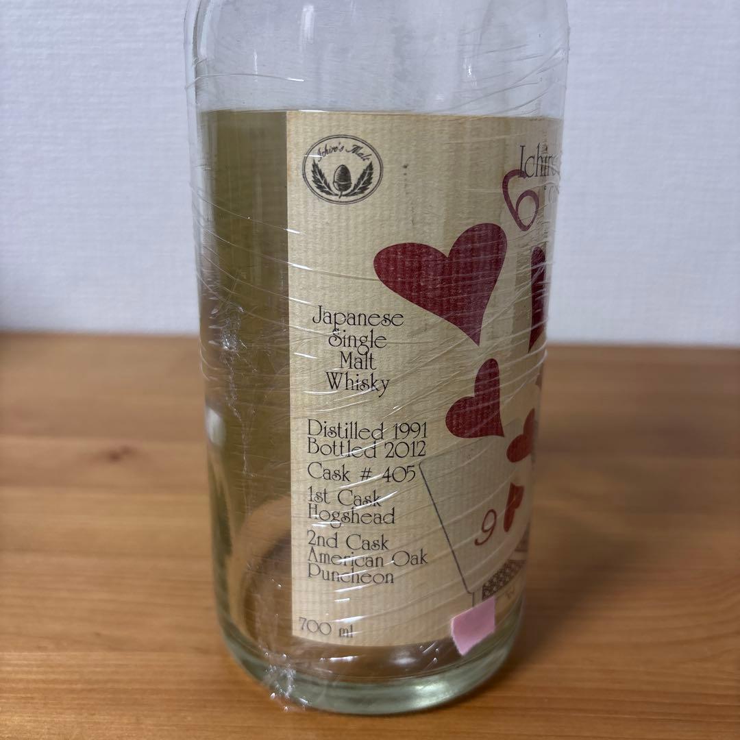 【空瓶】Ichiros Malt（イチローズモルト）カード シリーズ 空瓶