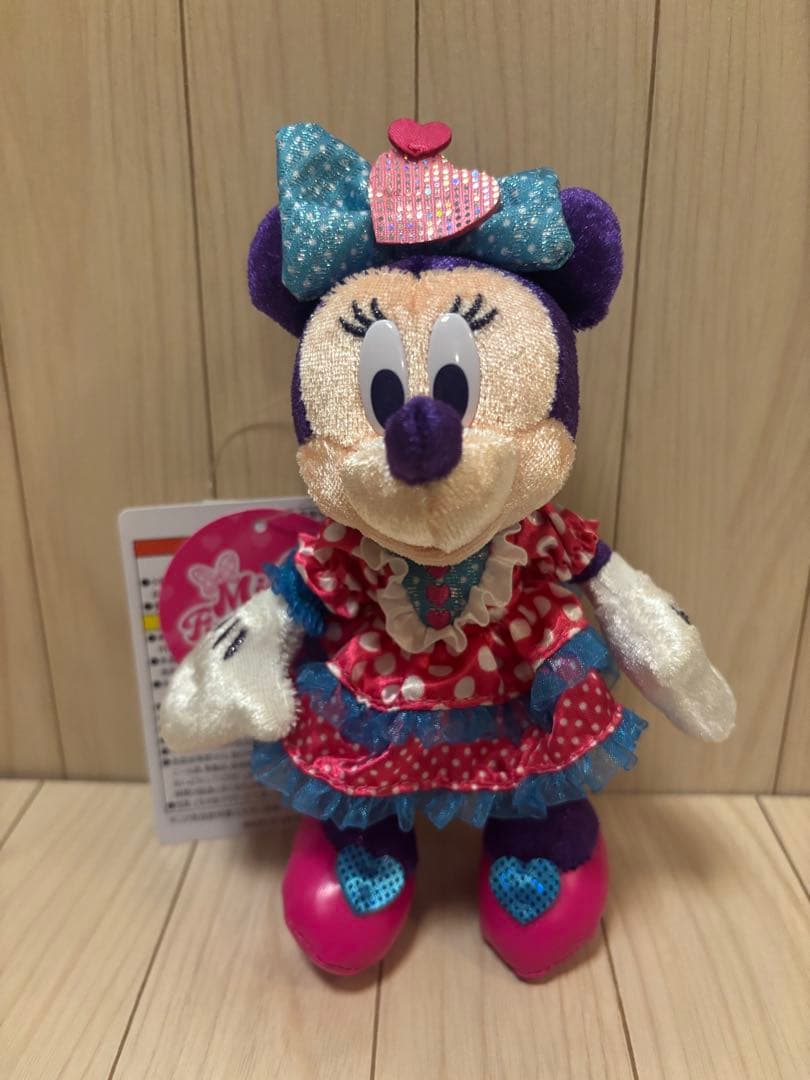❤︎ミニー・パルパルーザ❤︎ミニーぬいぐるみ&ミッキー&ミニーぬいぐるみバッチ❤︎