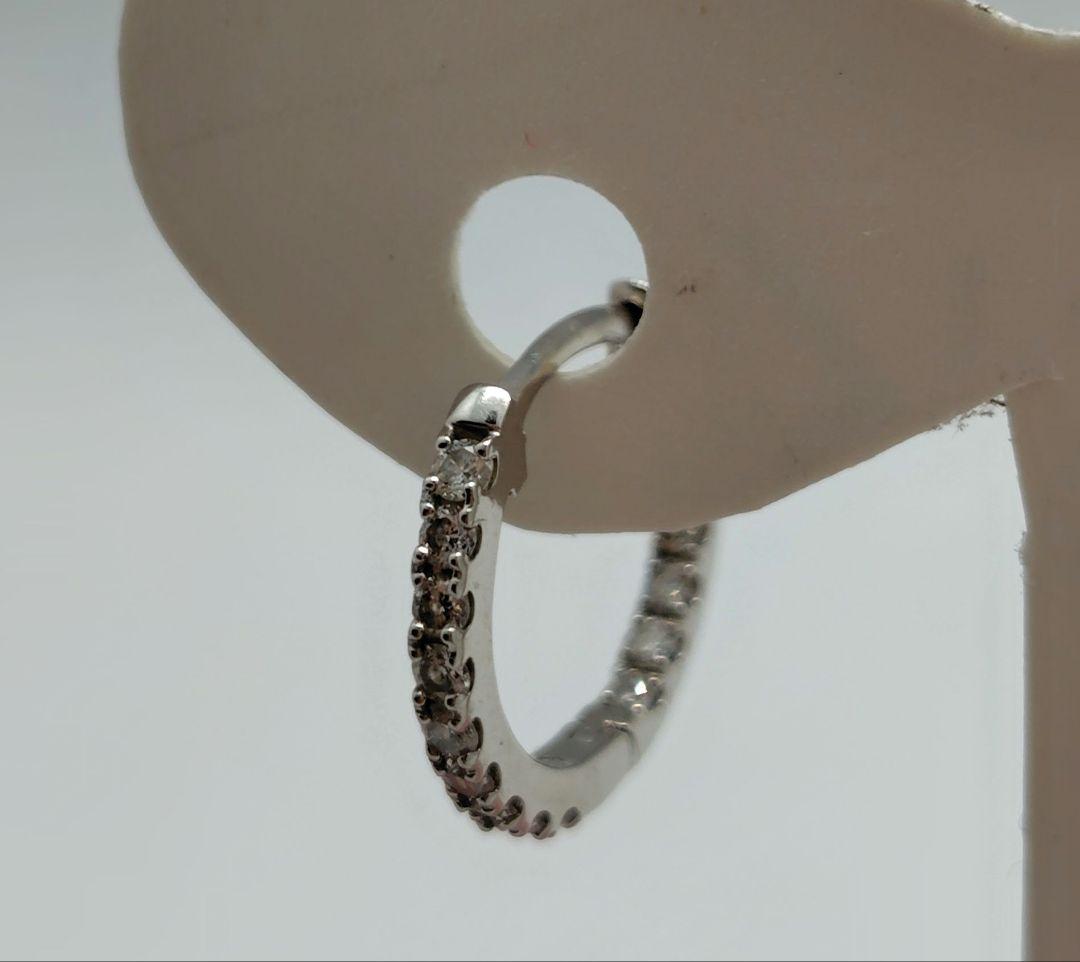 【日曜限定価格！】【GSTV】 PT950 ダイヤモンド ピアス 約0.44ct