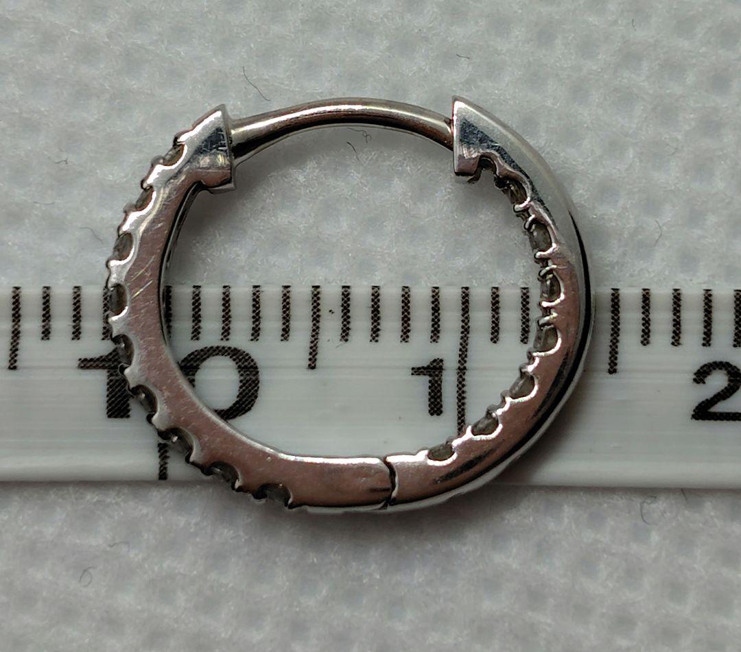 【日曜限定価格！】【GSTV】 PT950 ダイヤモンド ピアス 約0.44ct