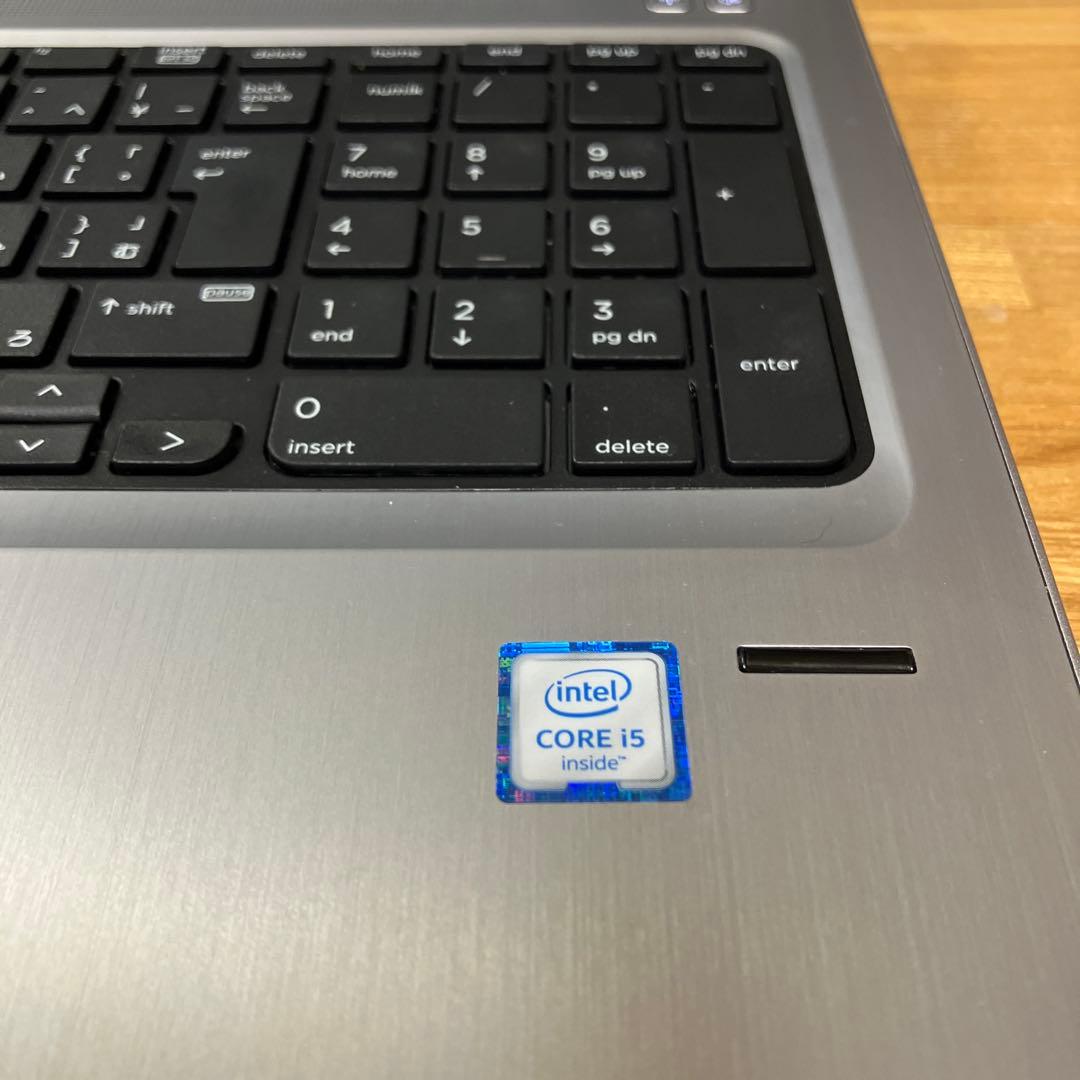 HP probook 第6世代i5 搭載　SSD256GB 美品