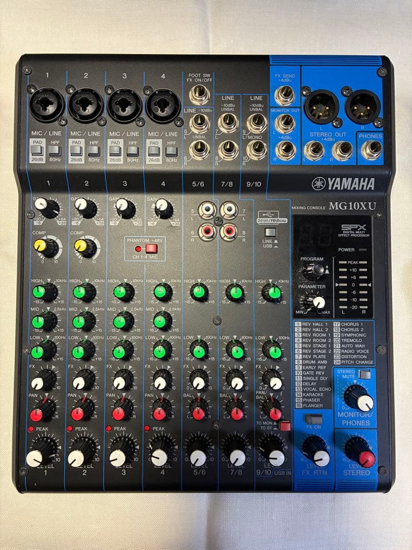 YAMAHA MG10XU アナログミキサー