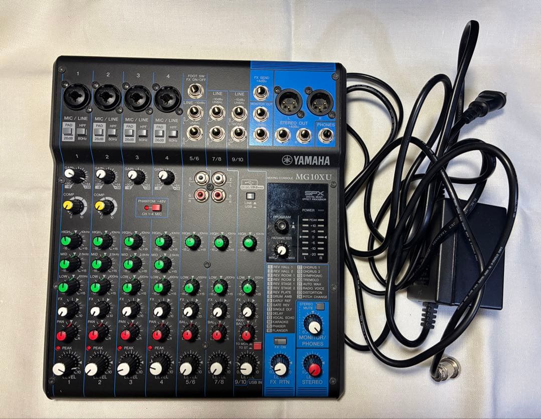 YAMAHA MG10XU アナログミキサー