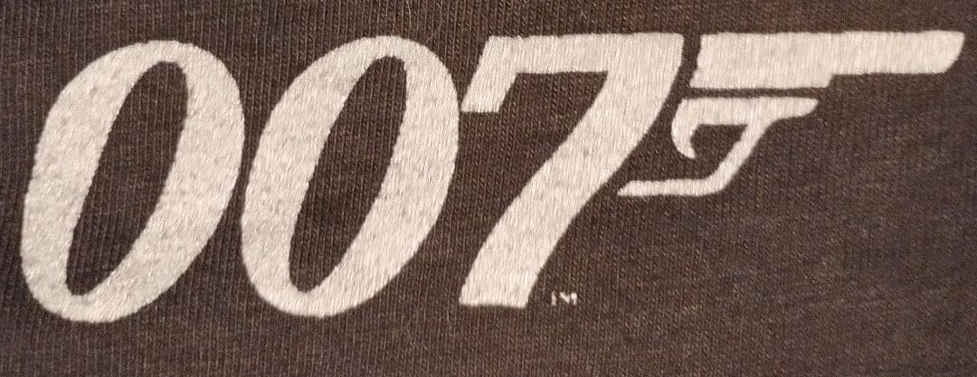 美品 007 ジェームズ・ボンドトゥモロー・ネバー・ダイ プロモ Tシャツ XL