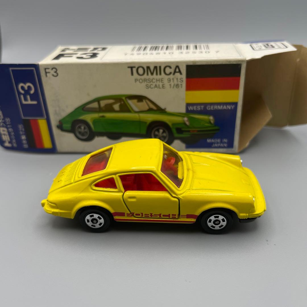 トミカ　青箱 F3 ポルシェ911S