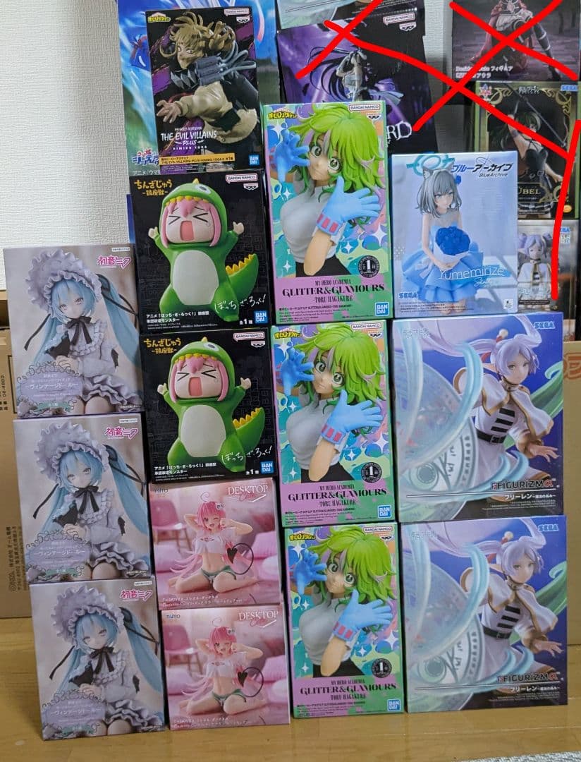 人気美少女プライズフィギュア14点【初音ミクヴィンテージドール3点入】