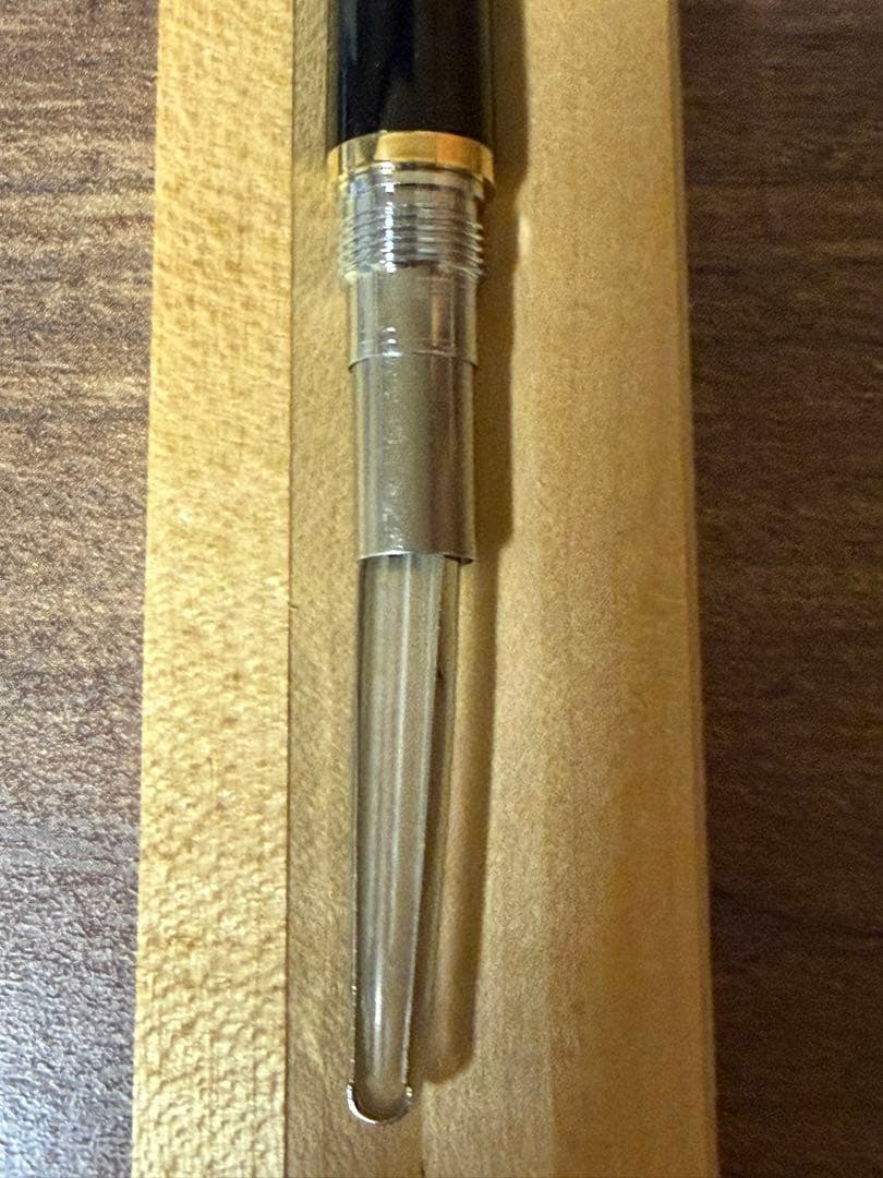 プラチナ万年筆　堆朱　漆塗り