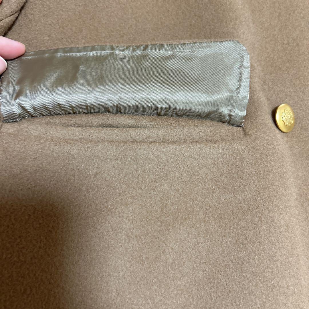 ブルックスブラザーズ チェスターコート ロングコート ダブル 金ボタン カシミヤ