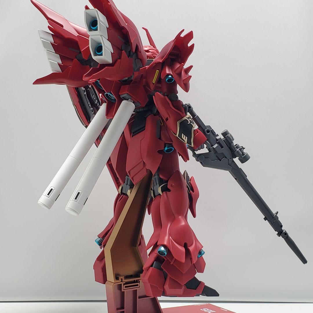 HGUC シナンジュ 塗装 完成品 バンダイ ガンプラ 1/144
