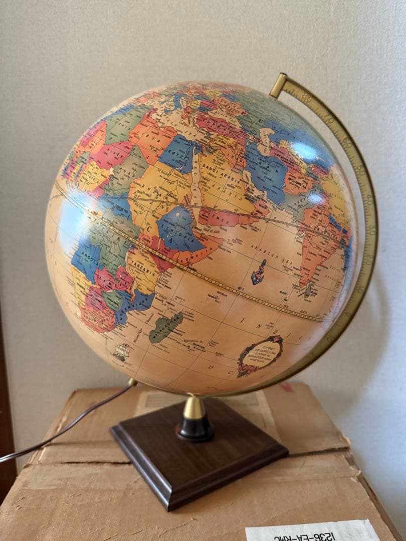 THE E F. CRAM COMPANY社製 地球儀
