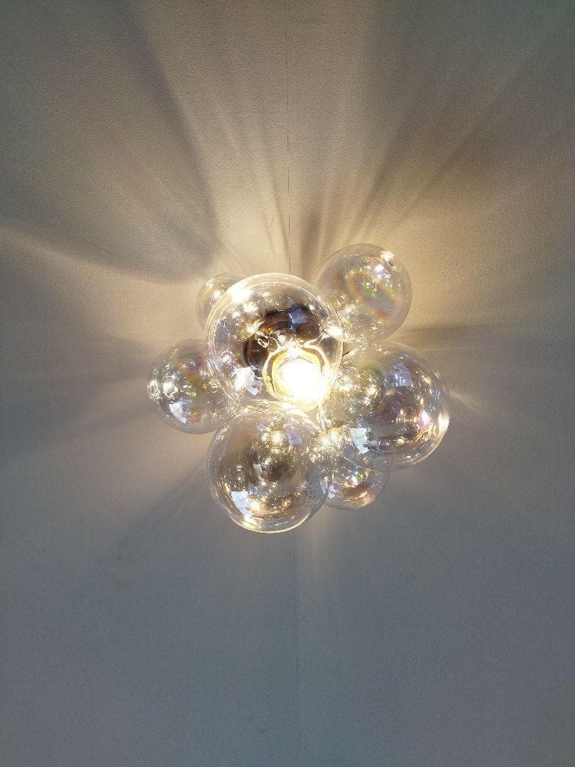 カリン bigバブルシーリングライトオーロラシーリングランプ