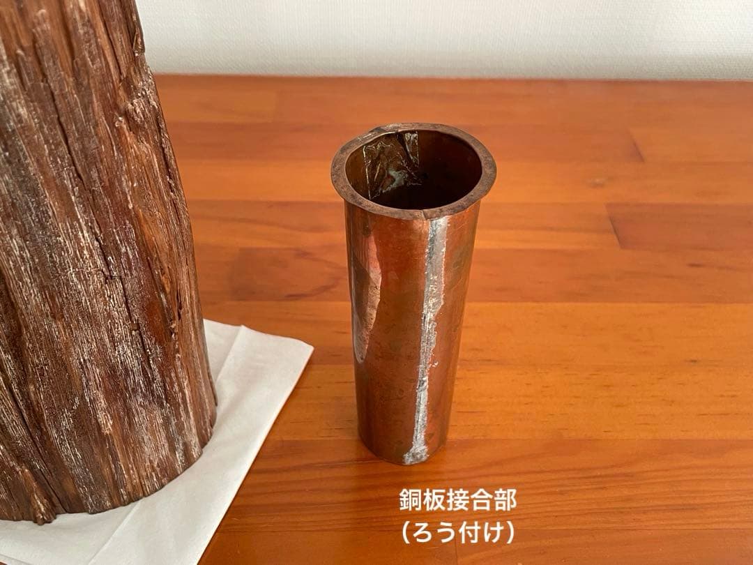 花器　花入　置物　古材（清水寺？）　古美術