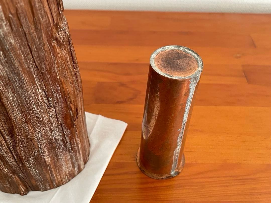 花器　花入　置物　古材（清水寺？）　古美術