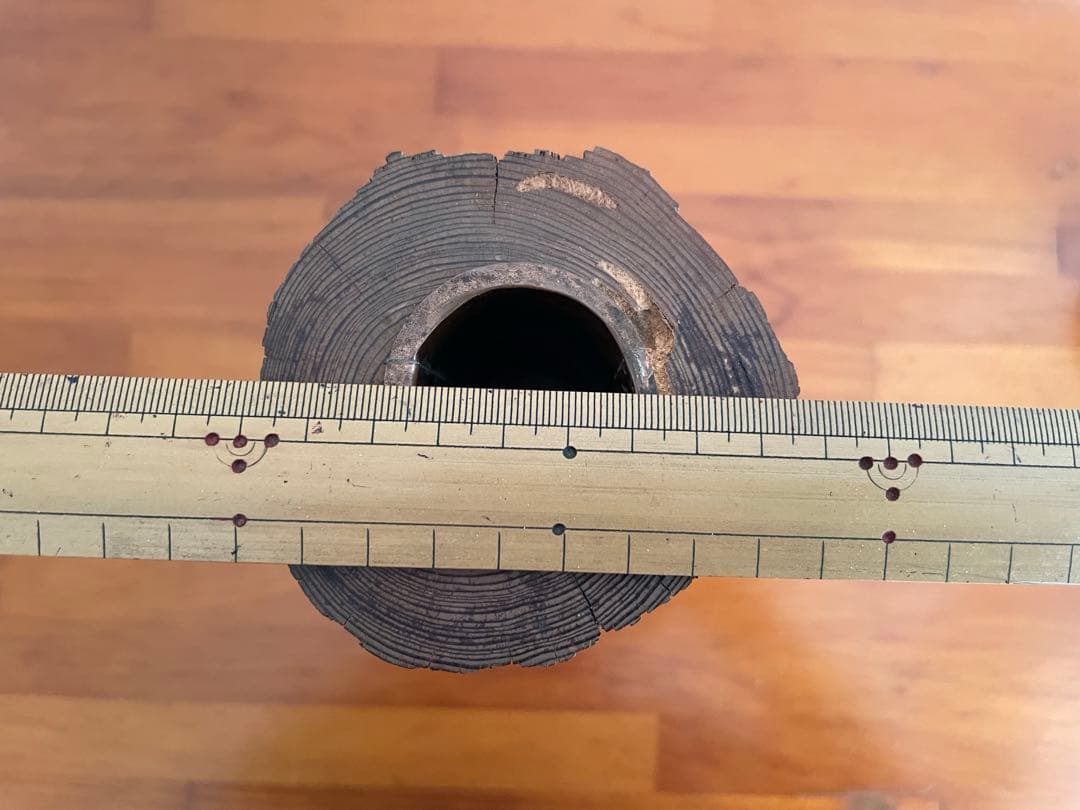 花器　花入　置物　古材（清水寺？）　古美術