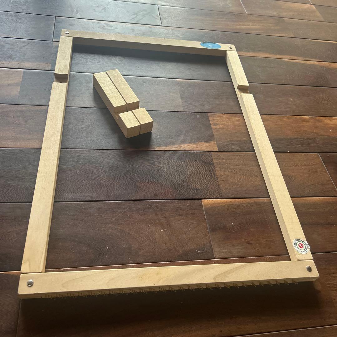 YAMANASHI HANDICRAFT フレミッシュ織り機　木製フレーム