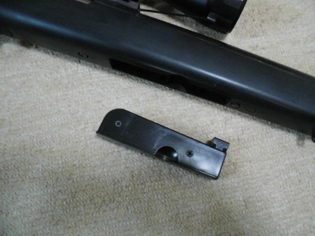 東京マルイ VSR-10　エアコッキングプラスチック製スコープ付き　サイレンサー