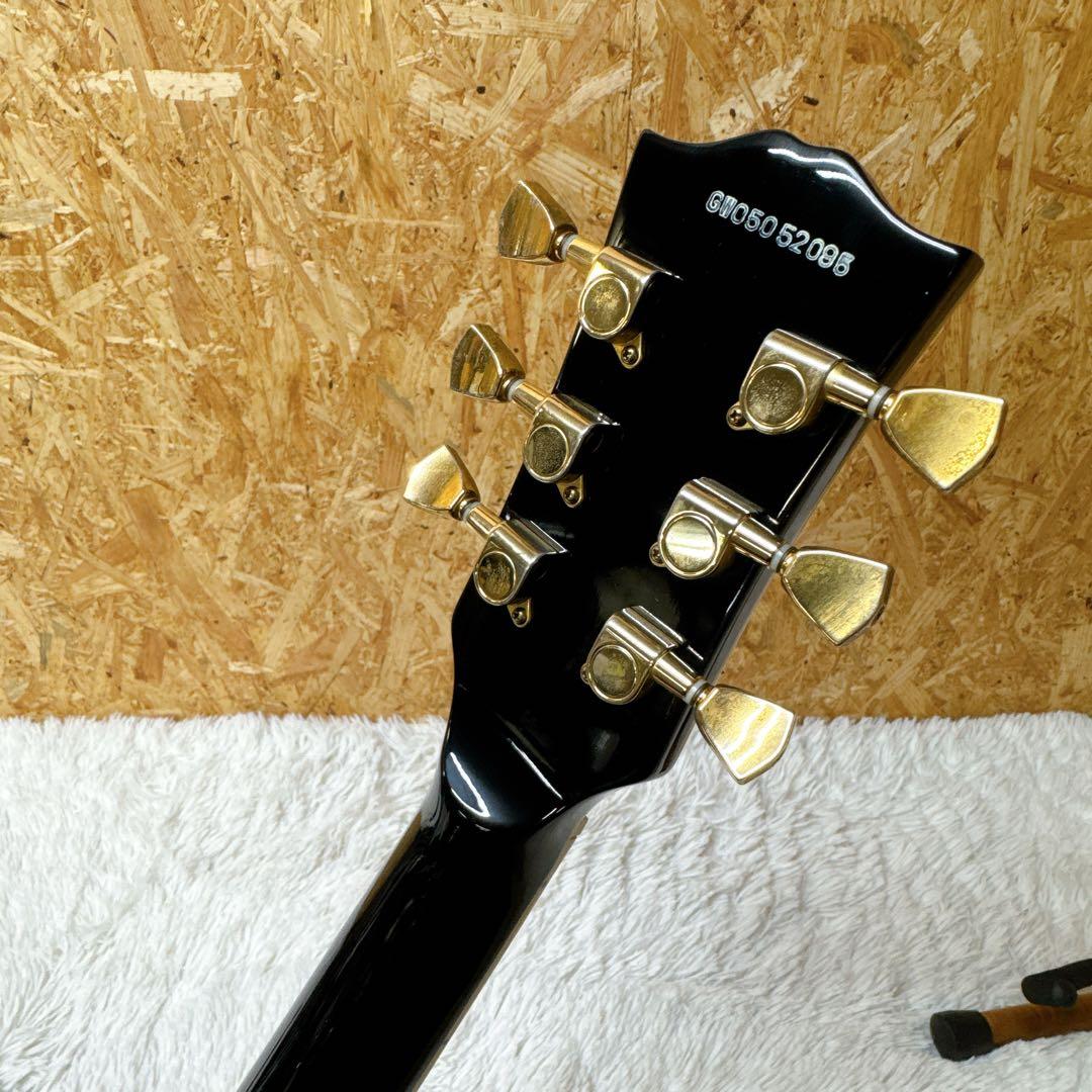 EDWARDS E-LP-50CM ミニギター レスポールカスタム アンプ内蔵