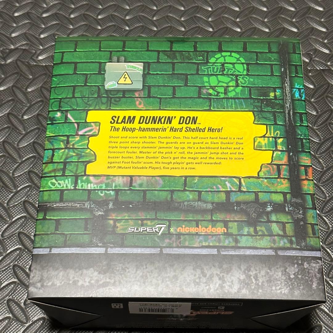 スーパー7 TMNT wave 9/ スラムダンキン ドナテロ アルティメイト