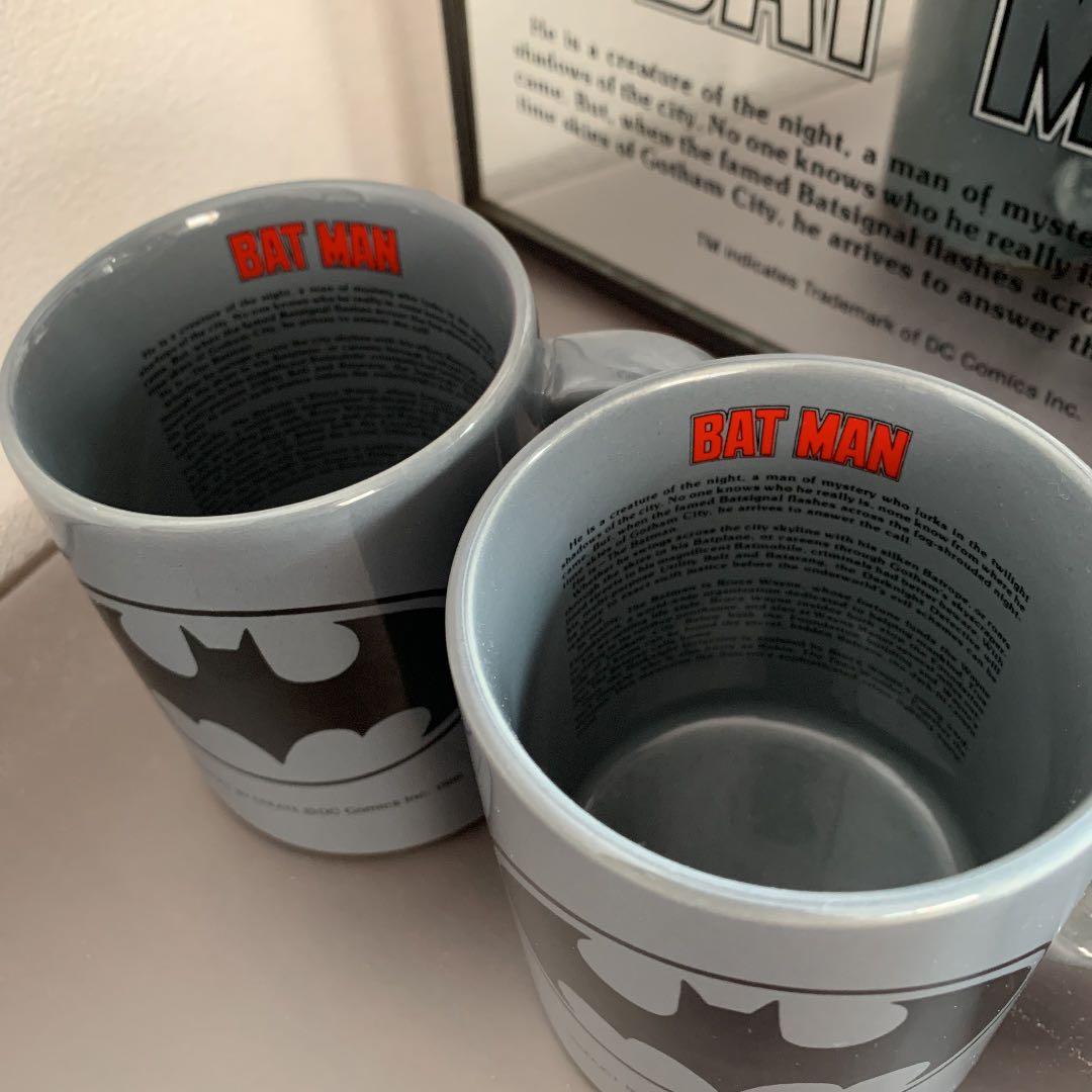 バットマン　アメコミ　ミラー　鏡　マグカップ　ペアカップ　レア