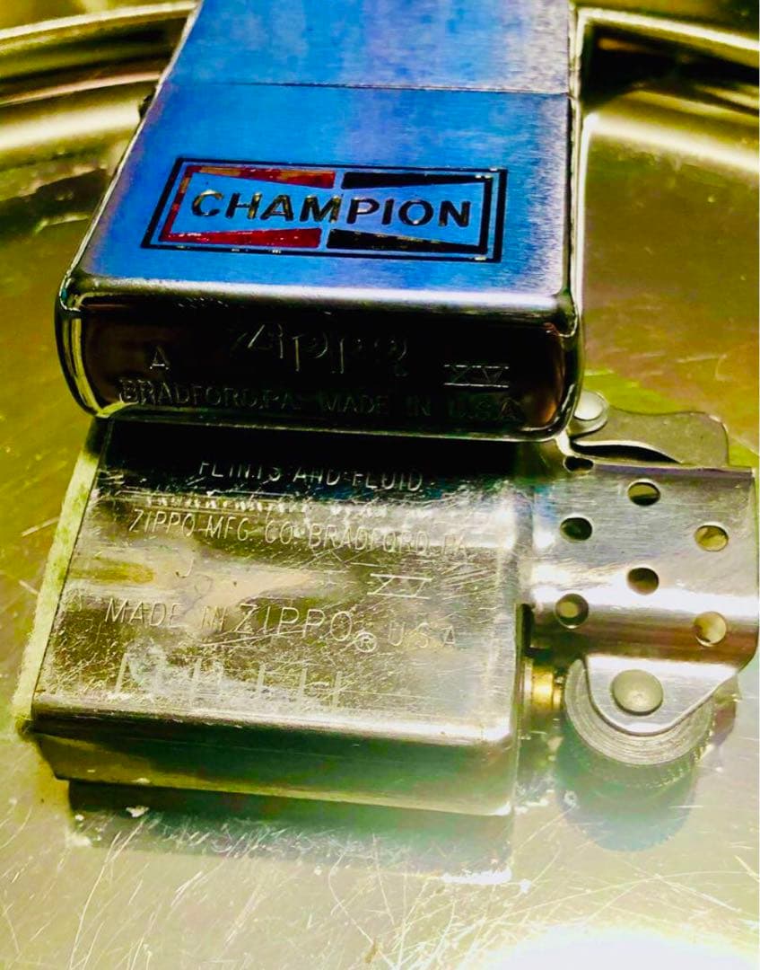 CHAMPION ☆チャンピオンzippo®︎ビンテージコレクターズアイテム