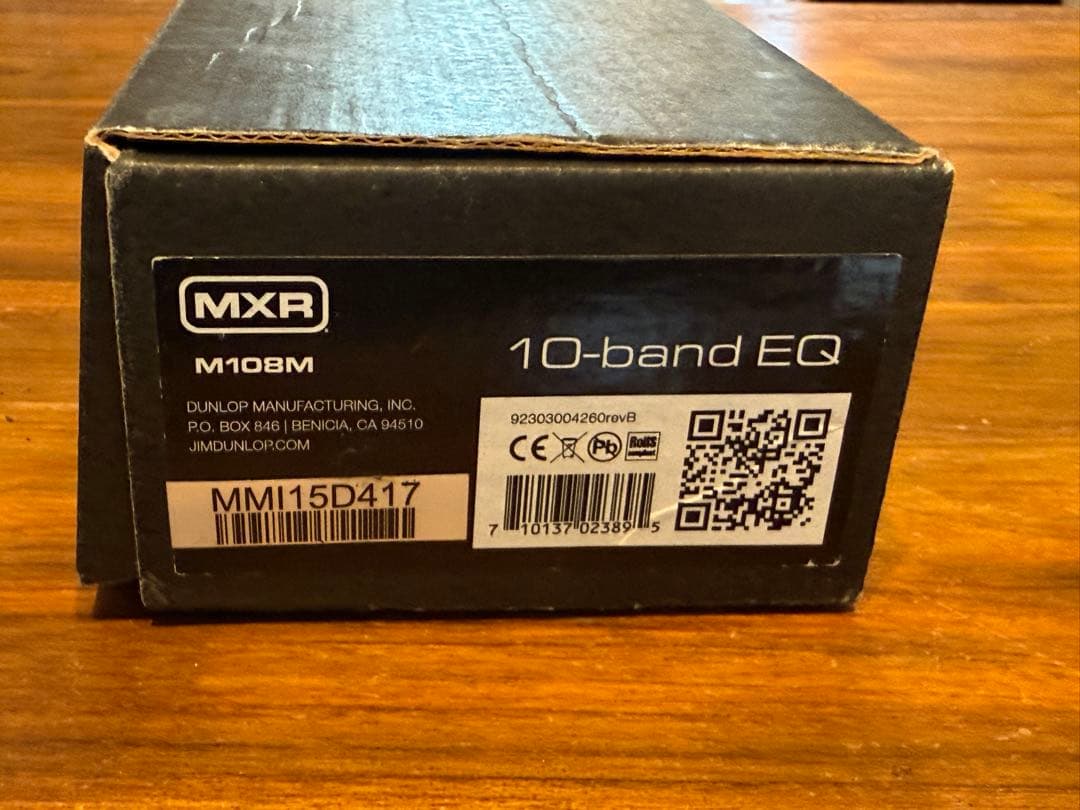 MXR 10-band EQ M108M【美品】