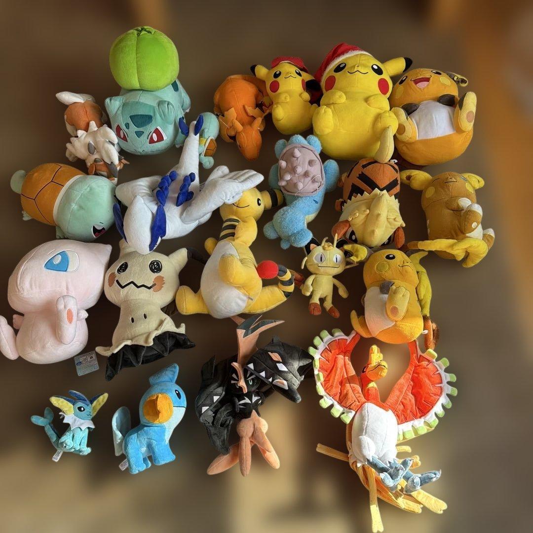 ポケモン20体　ぬいぐるみ　 まとめ売り