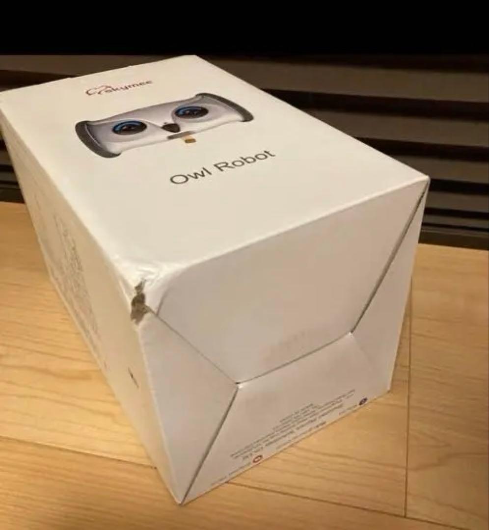未使用 skymee Owl Robot 移動式ペットカメラ 自動給餌器