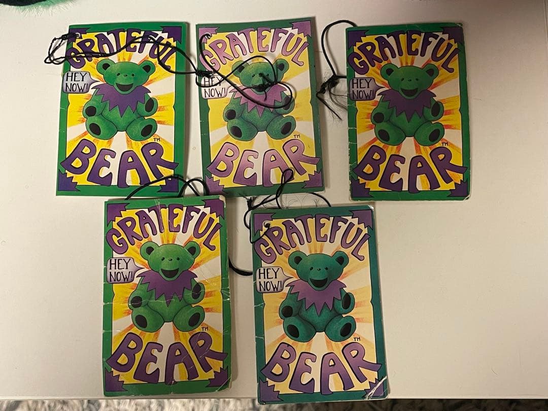 グレイトフルデッドベア 12インチ Grateful dead Bear5体