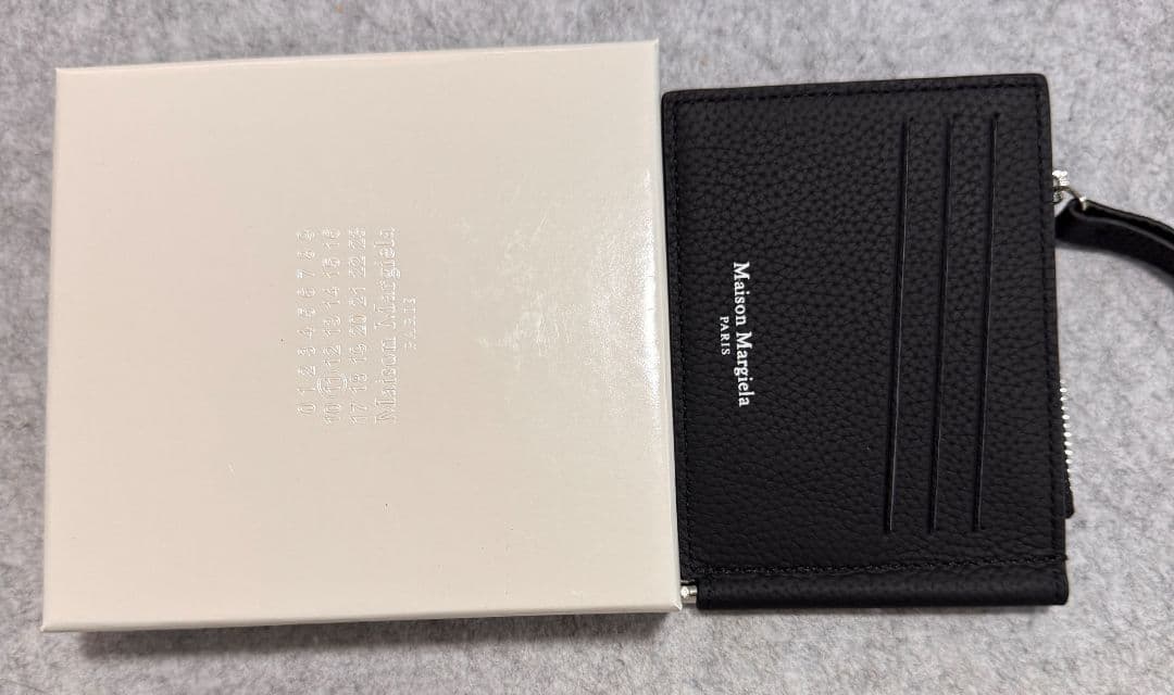 Maison Margiela ブラック 二つ折り財布