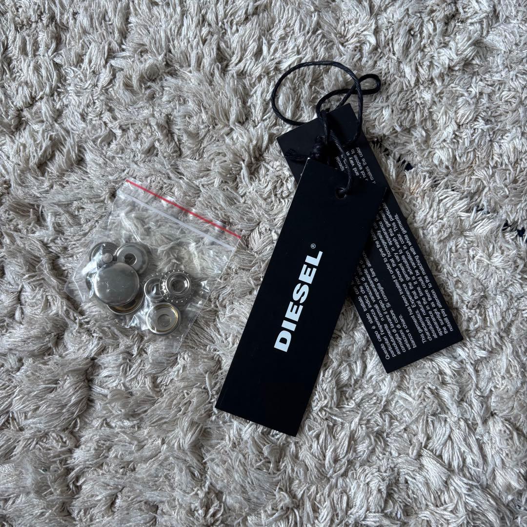 【タグあり✨】ディーゼル　レザージャケット　ライダース　シングル　ブラック　牛革